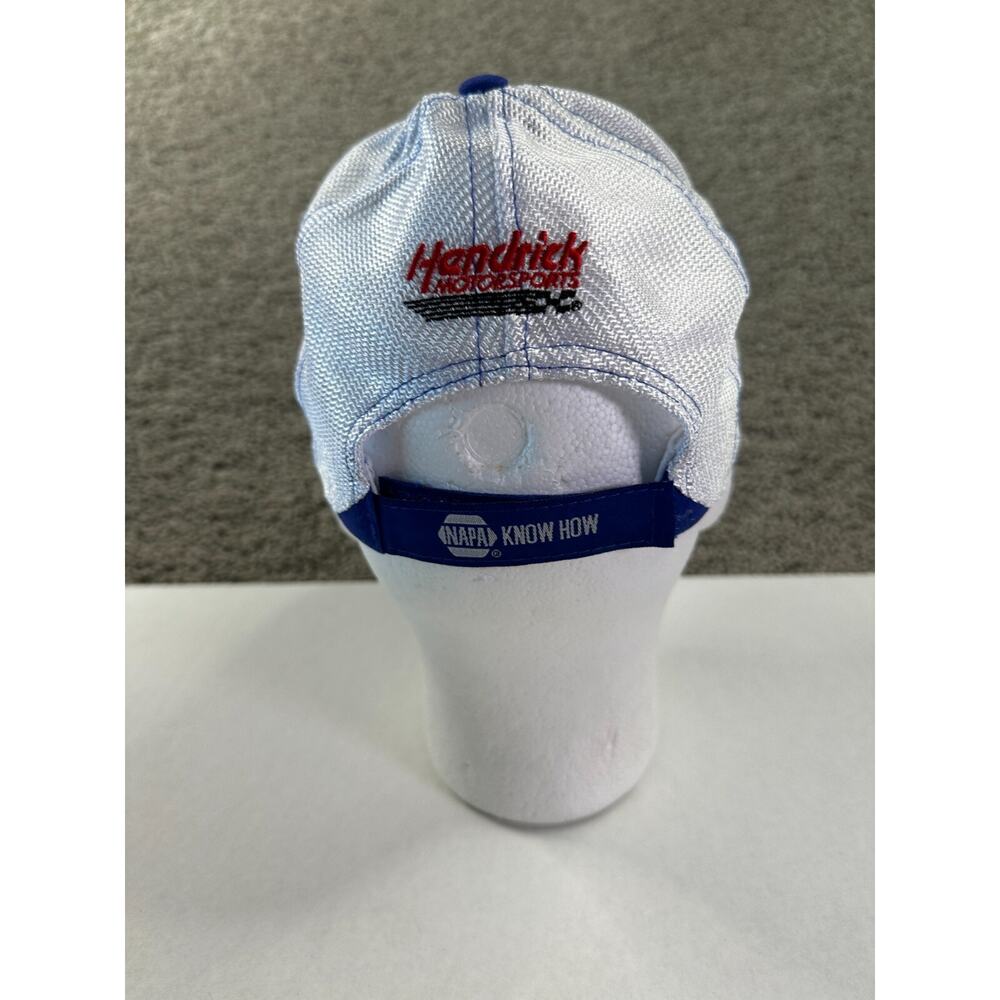 Napa Racing Hat Mens One Size Blue White Strap Back Cap Napa Know How #9 - Picture 6 of 10